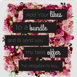 ✨💞BUNDLE YOUR LIKES💞✨